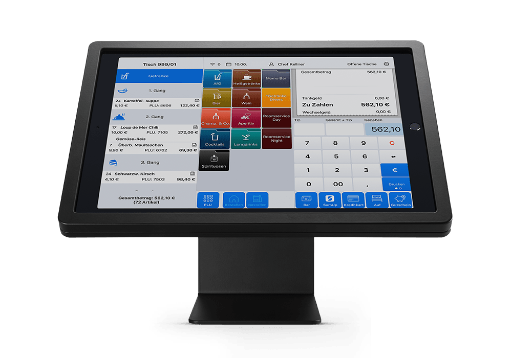 Lightspeed Kassensystem Catering und Kantine Screenshot