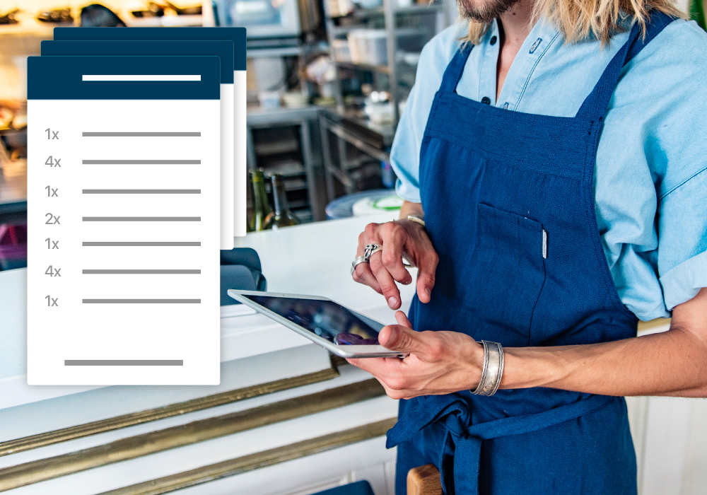 Lightspeed Kassensystem Küchenmonitor